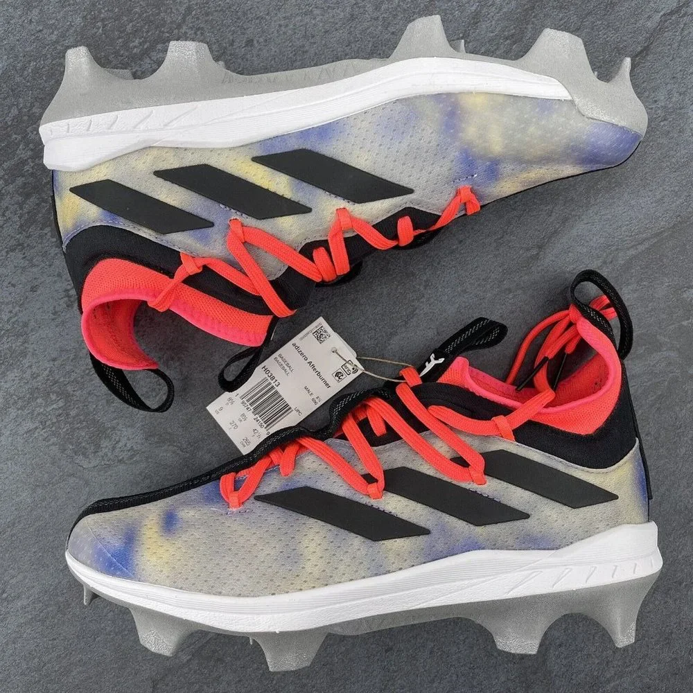 Adidas Baseball Cleats Size‎ 9 Mens Adizero Afterburner Daniel Patrick Rare Grey
